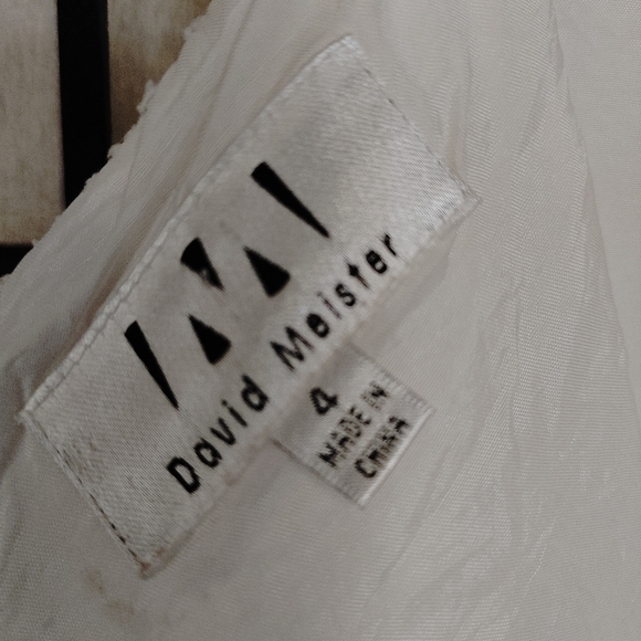 David Meister Flapper Dress Size 4 - Picture 6 of 7